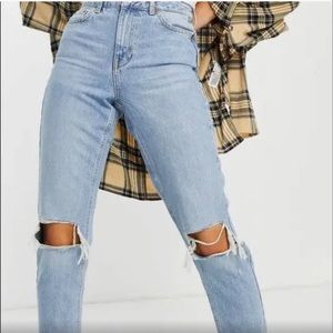 TOPSHOP mom jeans